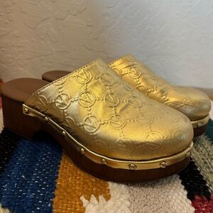 ❤️Valentino Micky Leather Clog 36 EUC